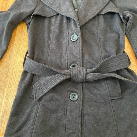 Forever 21 Black Button Down Pea Coat Style Jacket - Medium - Picture 5 of 5